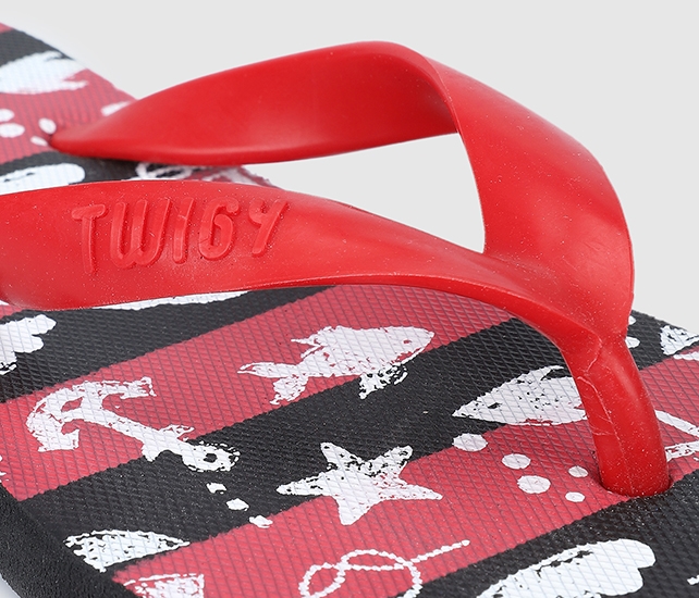 Kırmızı Erkek Çocuk Plaj Terliği