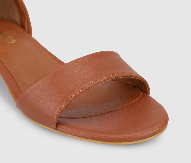 Taba Kadın Düz Sandalet