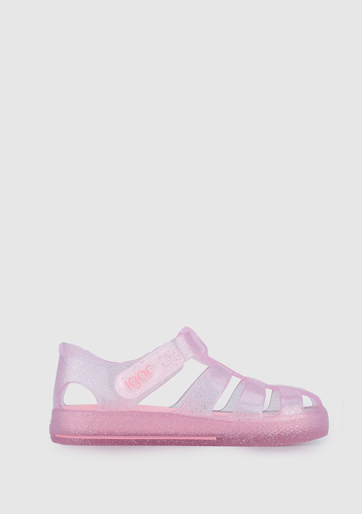 Pembe Kız Çocuk Düz Sandalet