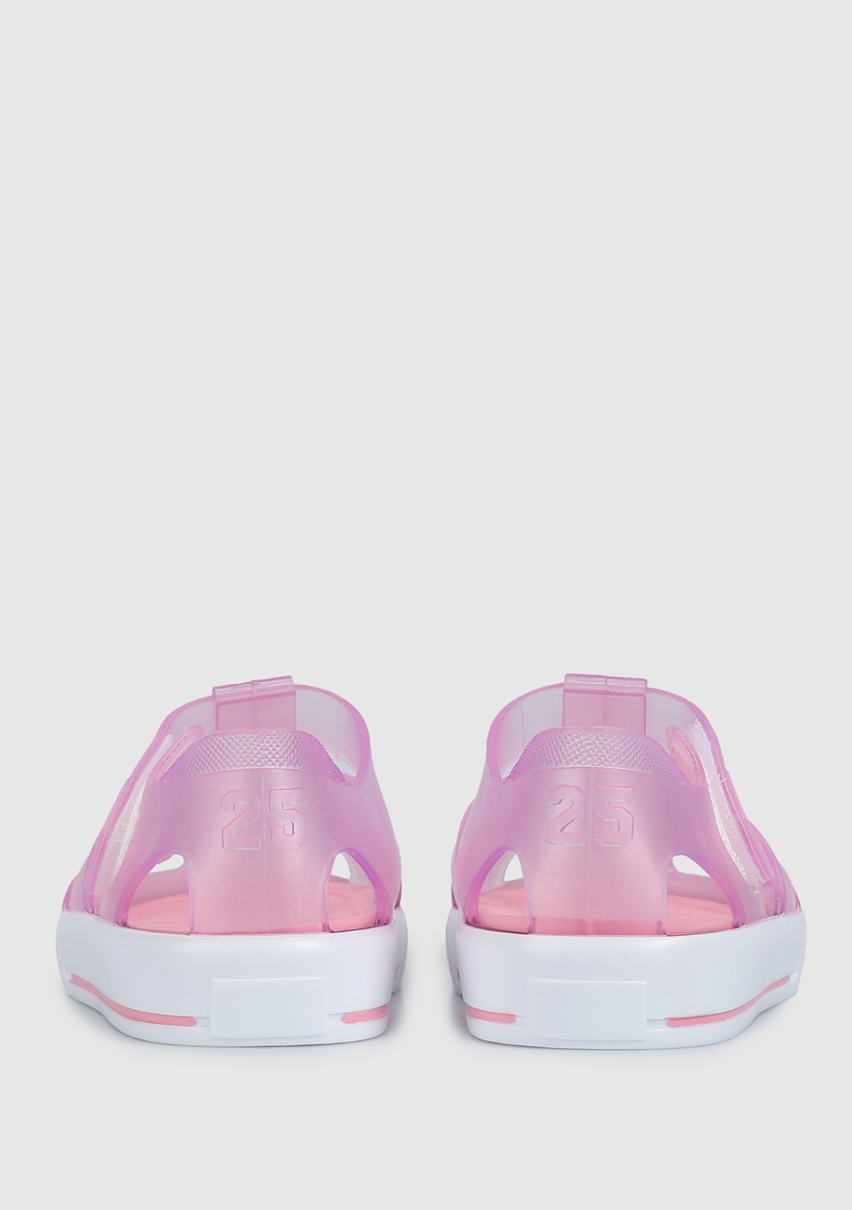 Pembe Kız Çocuk Düz Sandalet
