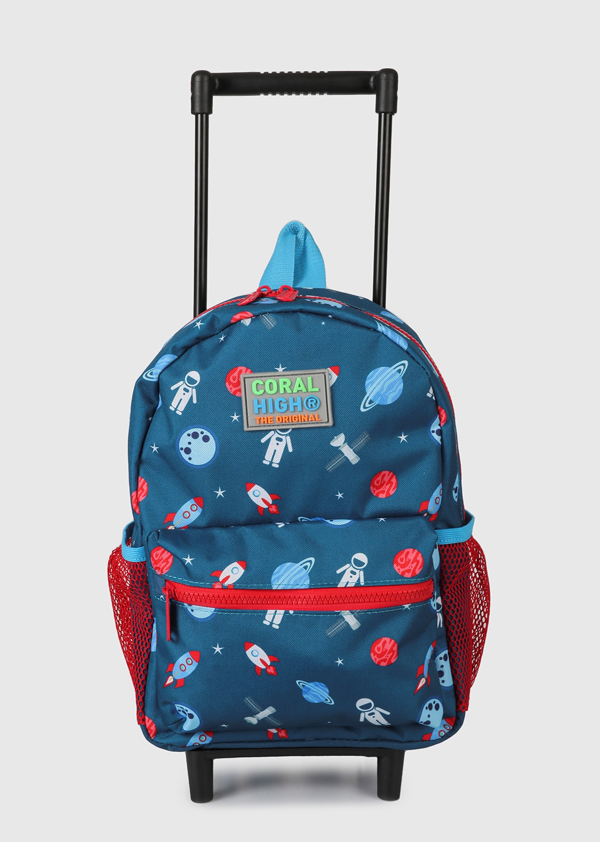 Mavi  Coral High 24015 Mavi Çekçekli Anaokul Çantası