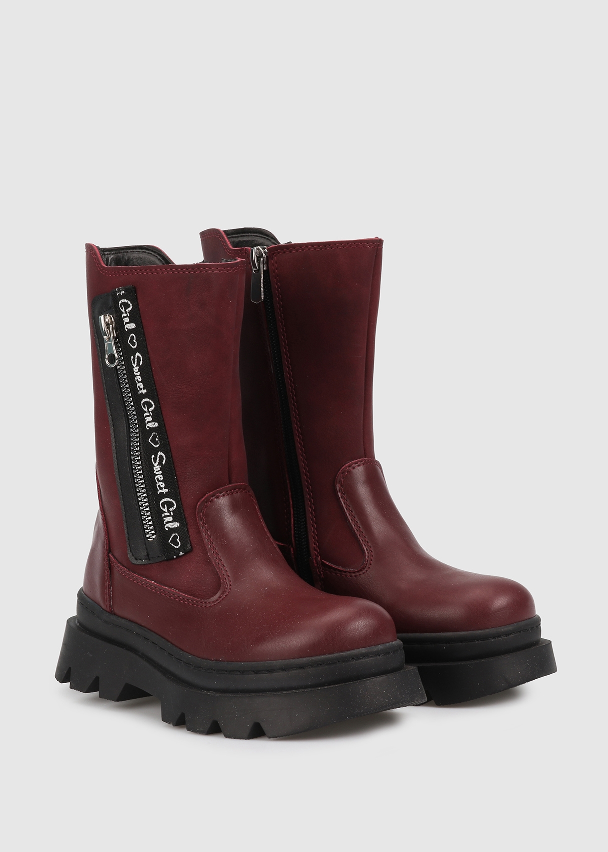 Bordo Kız Çocuk Bot
