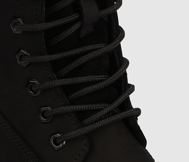 Clovis Mid Black Siyah Nubuk Kadın Bot 015G101200