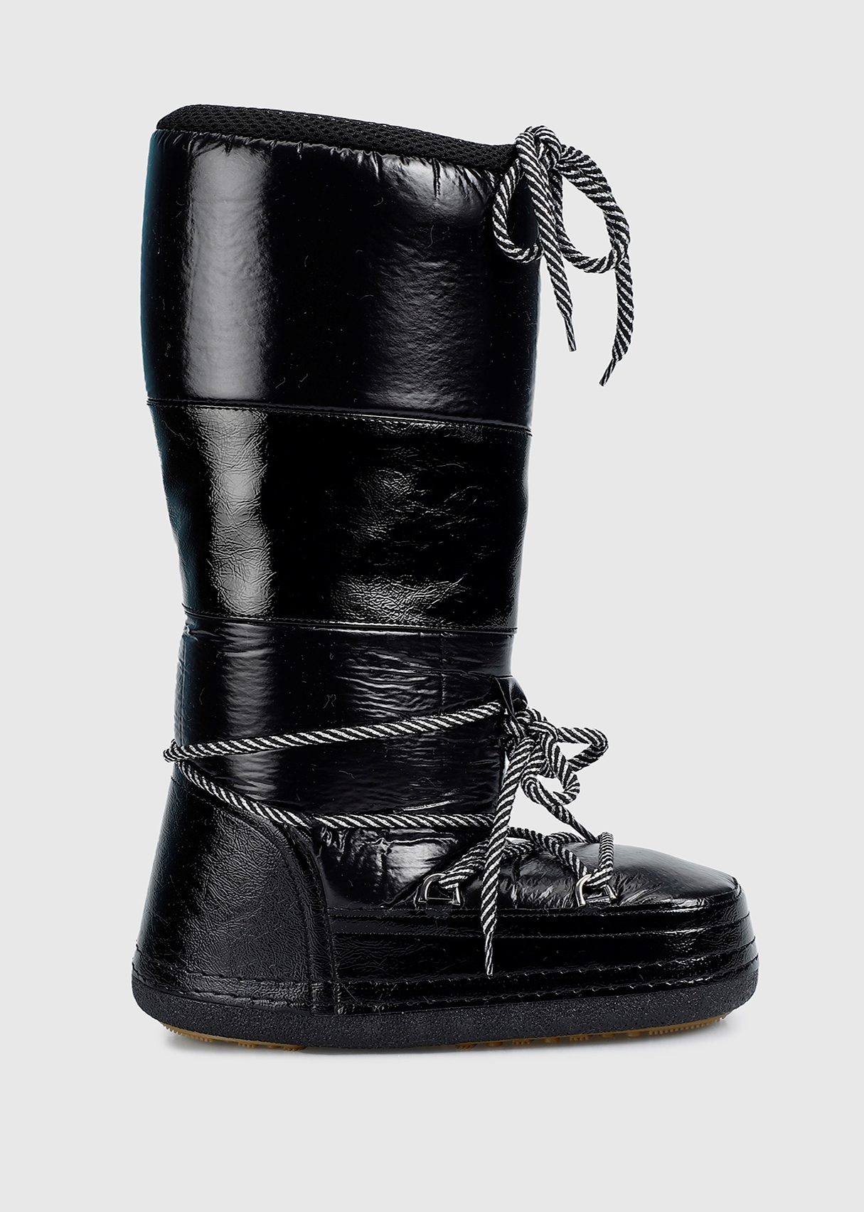 Siyah Kadın Kar Botu