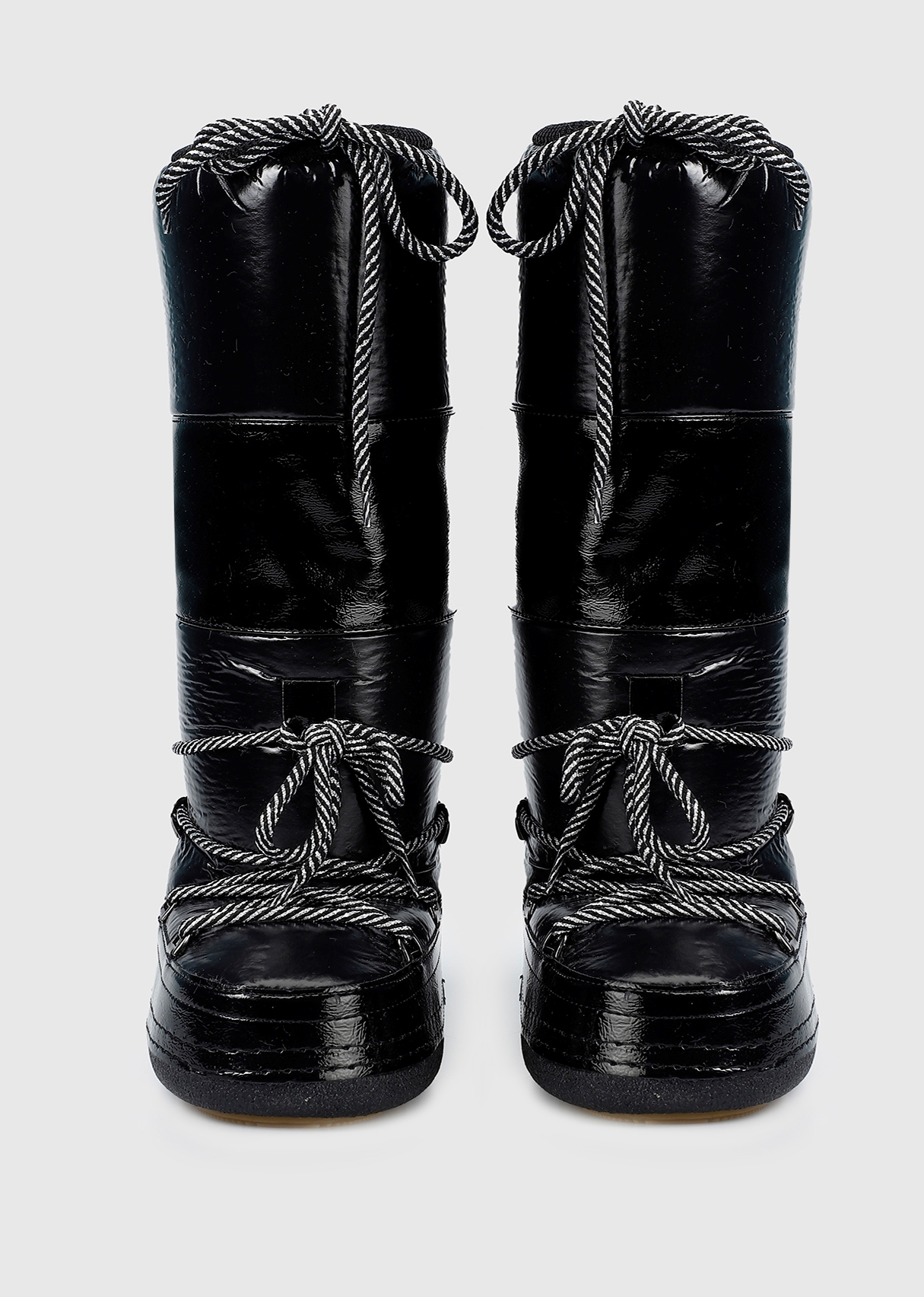 Siyah Kadın Kar Botu