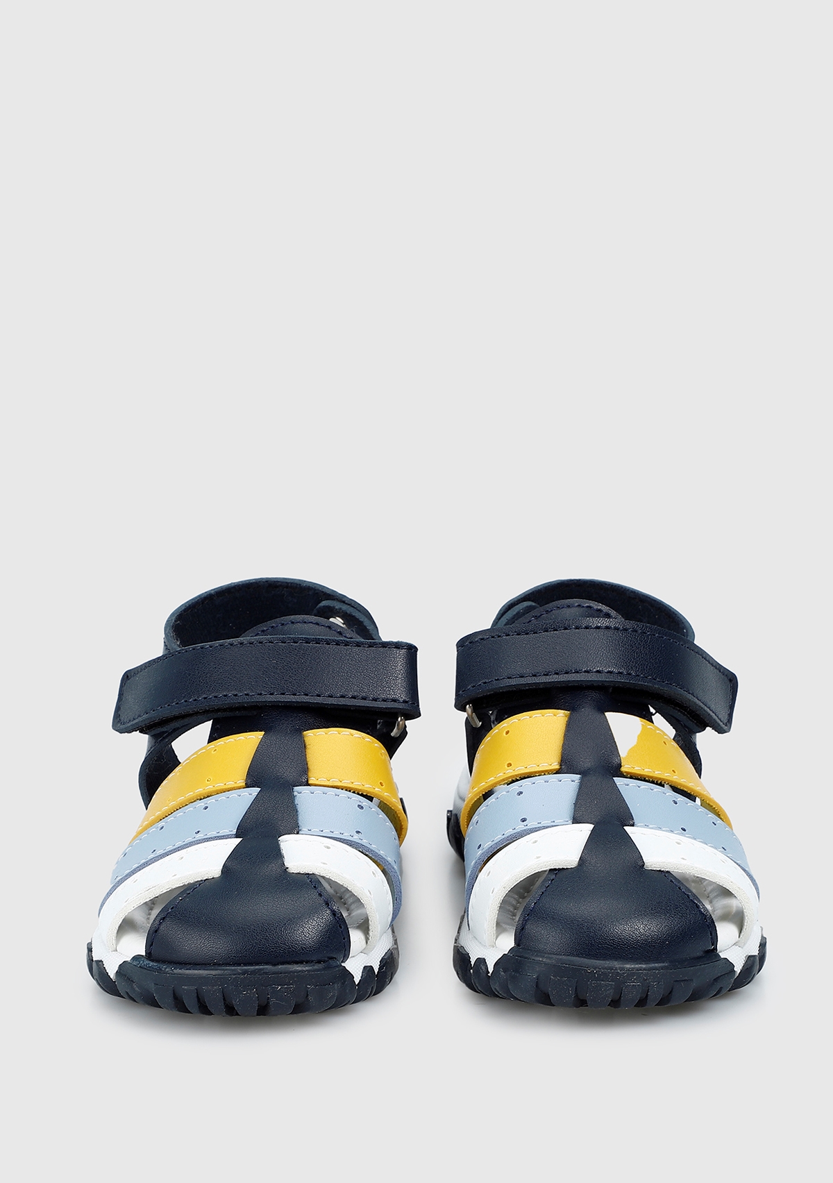 Lacivert Erkek Çocuk Düz Sandalet