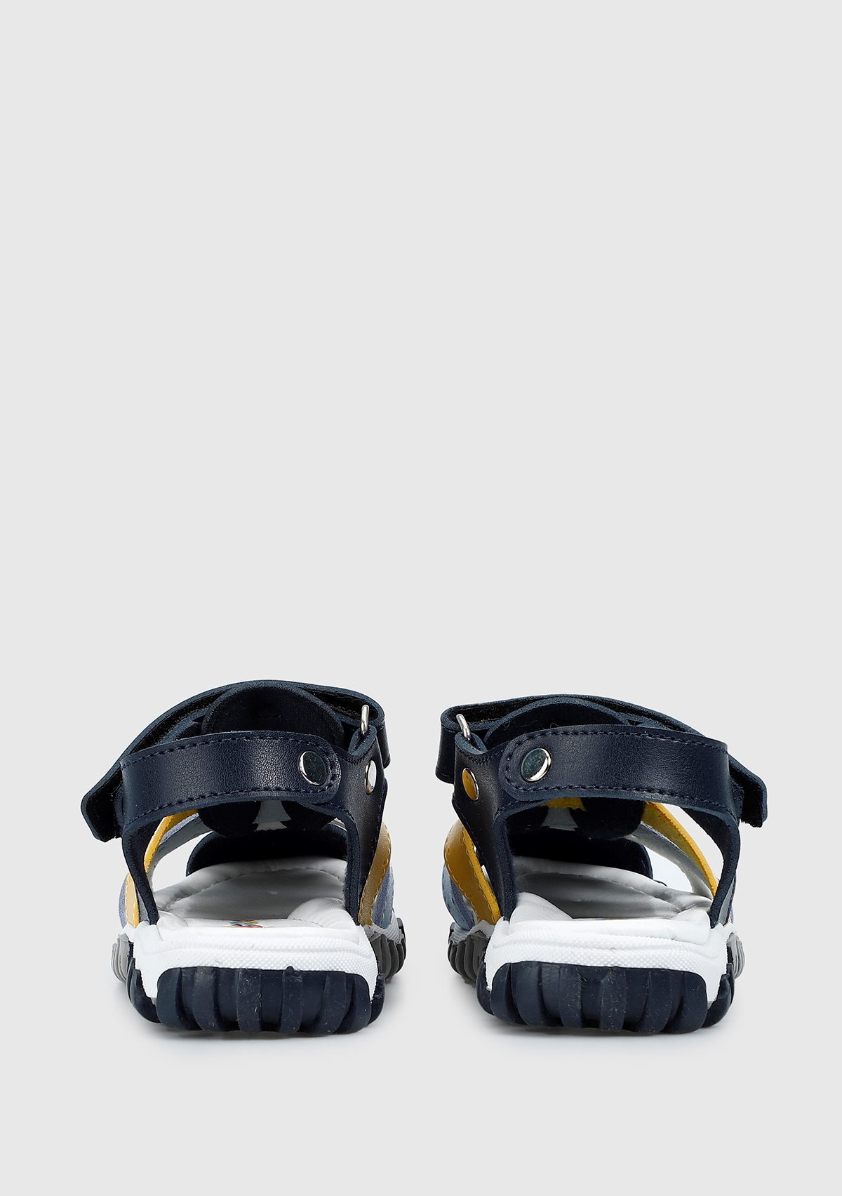 Lacivert Erkek Çocuk Düz Sandalet