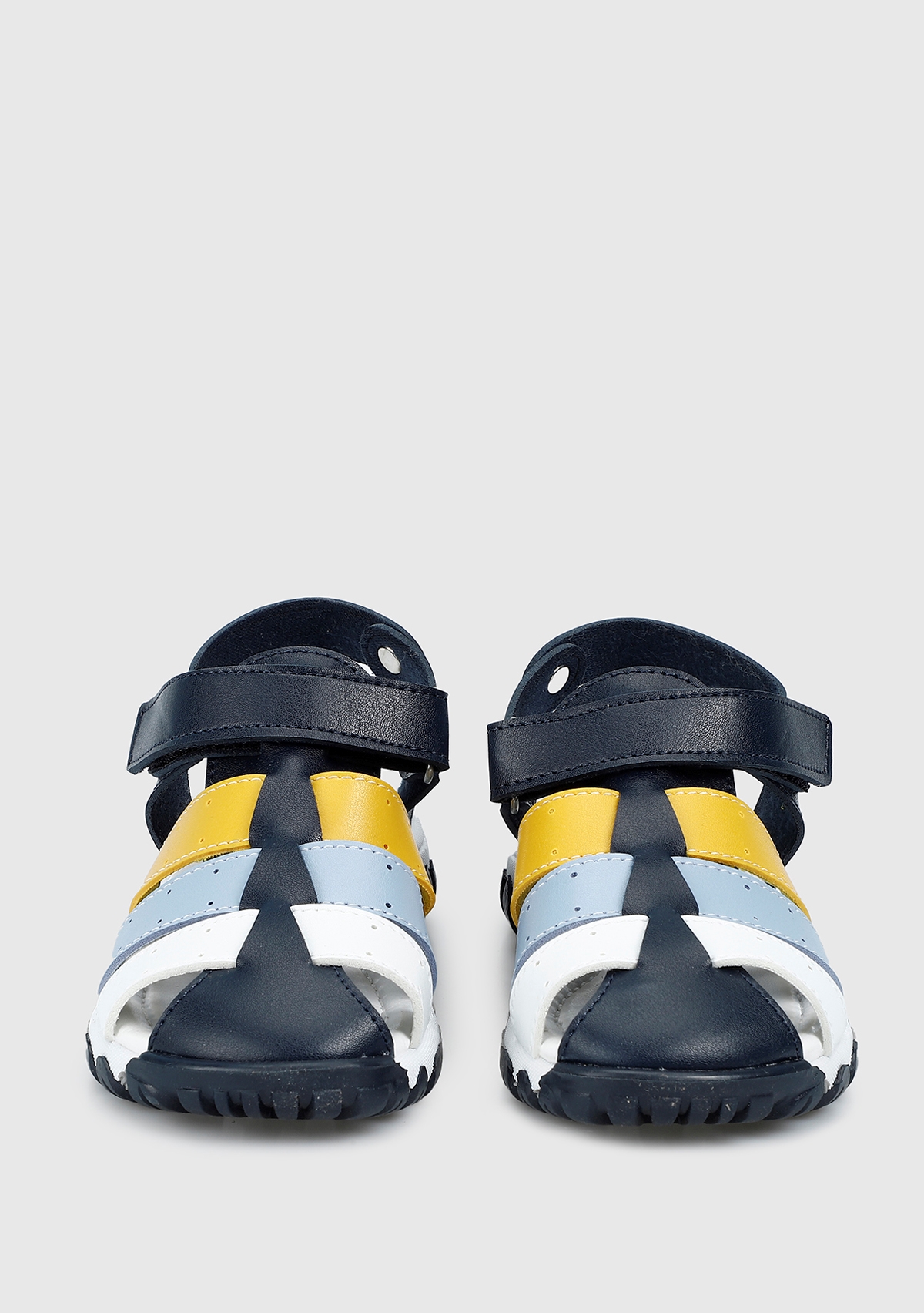 Lacivert Erkek Çocuk Düz Sandalet