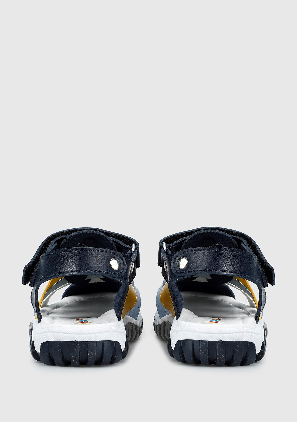 Lacivert Erkek Çocuk Düz Sandalet