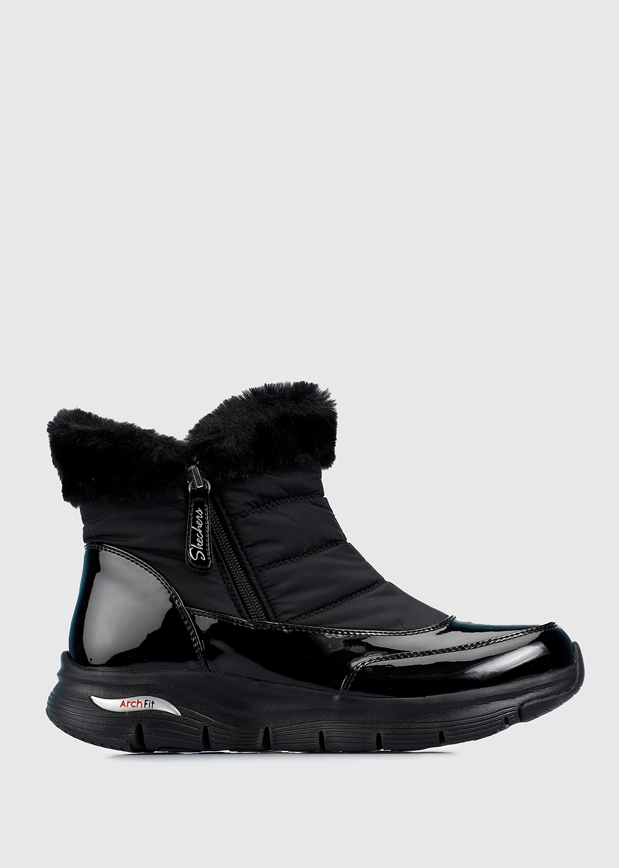 Arch Fit Smooth Cool Puff Siyah Kadın Outdoor Bot 167252BBK