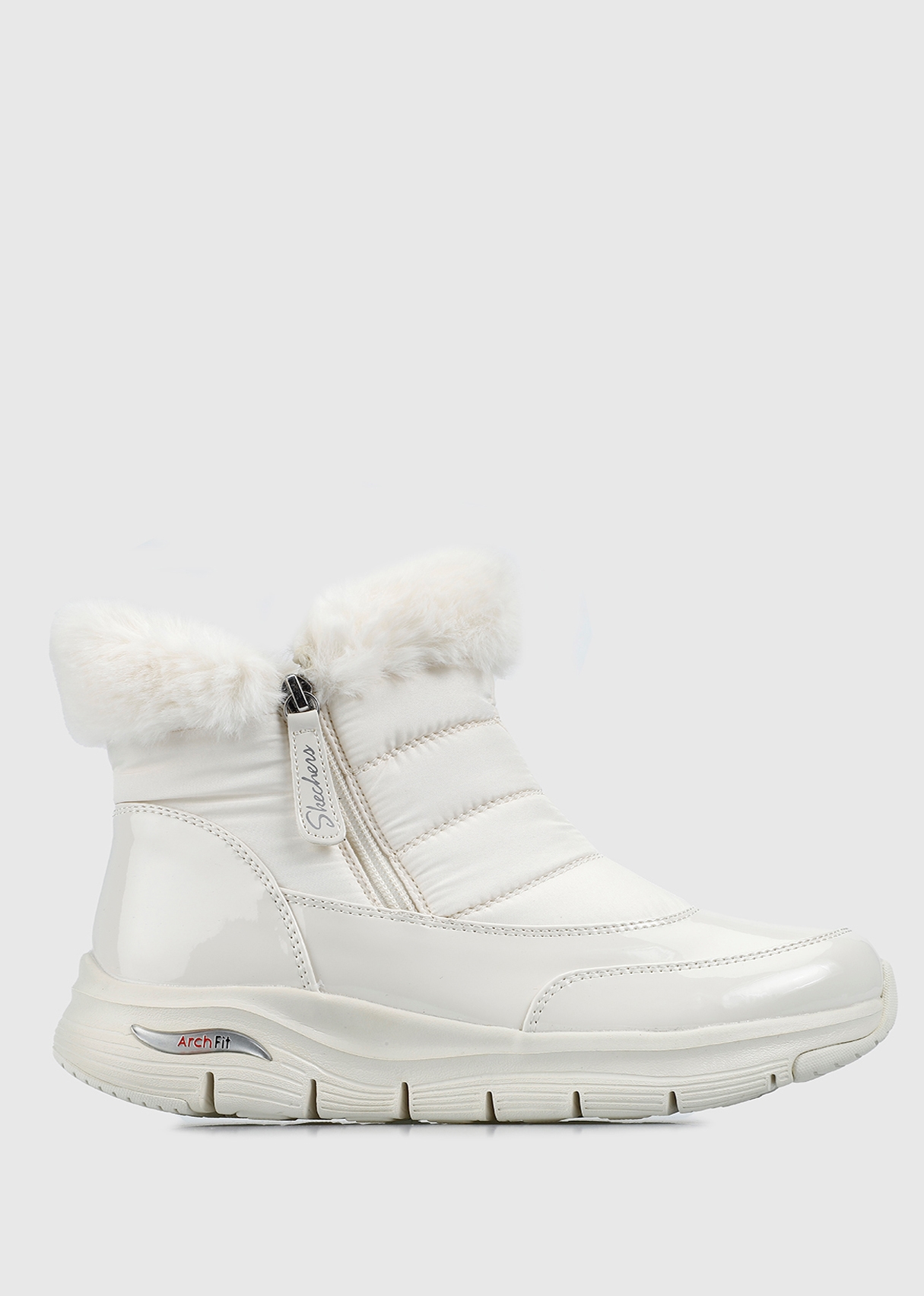 Arch Fit Smooth Cool Puff Beyaz Kadın Outdoor Bot 167252WWHT