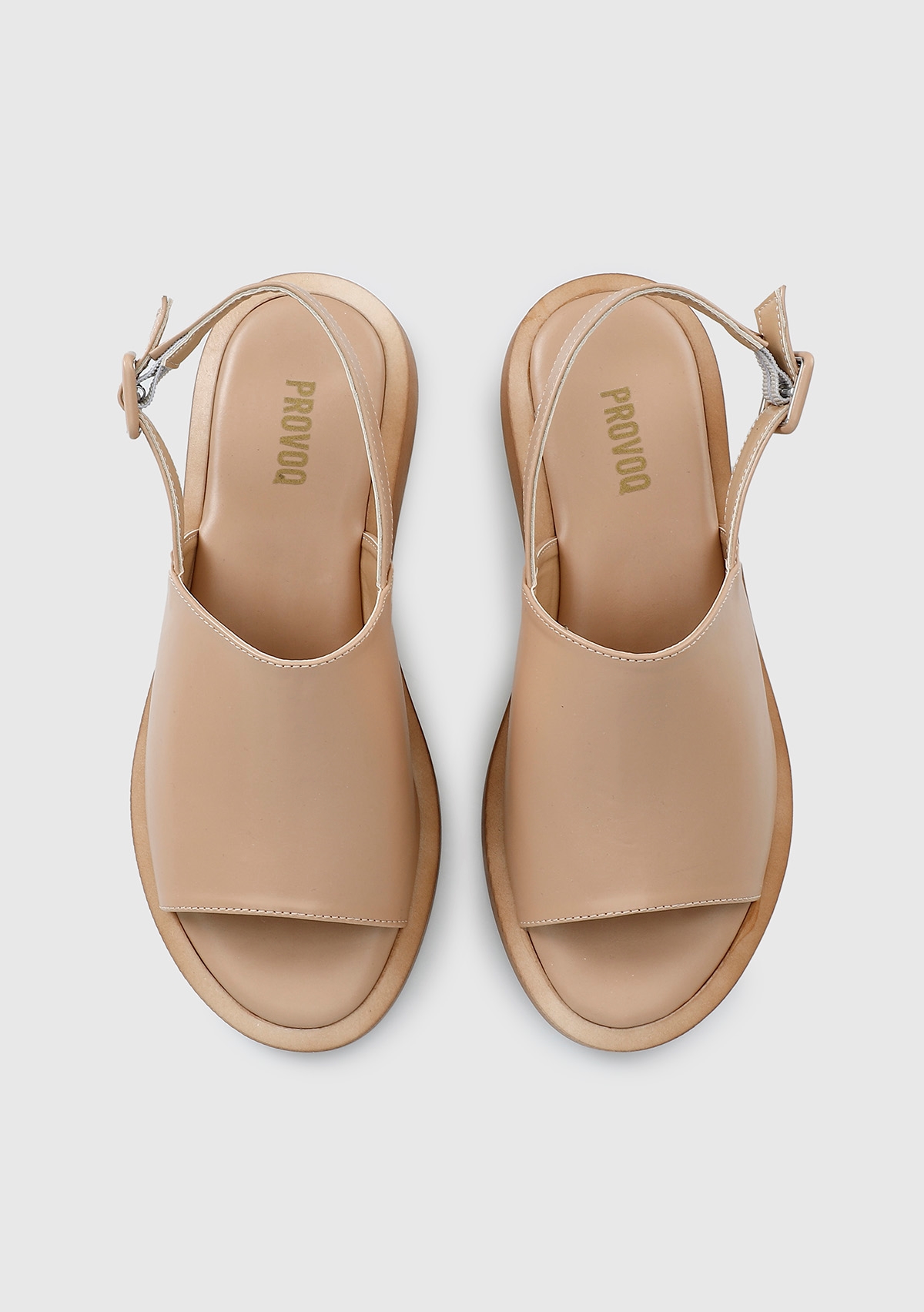 Nude Kadın Düz Sandalet