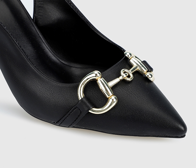 Siyah Kadın Stiletto