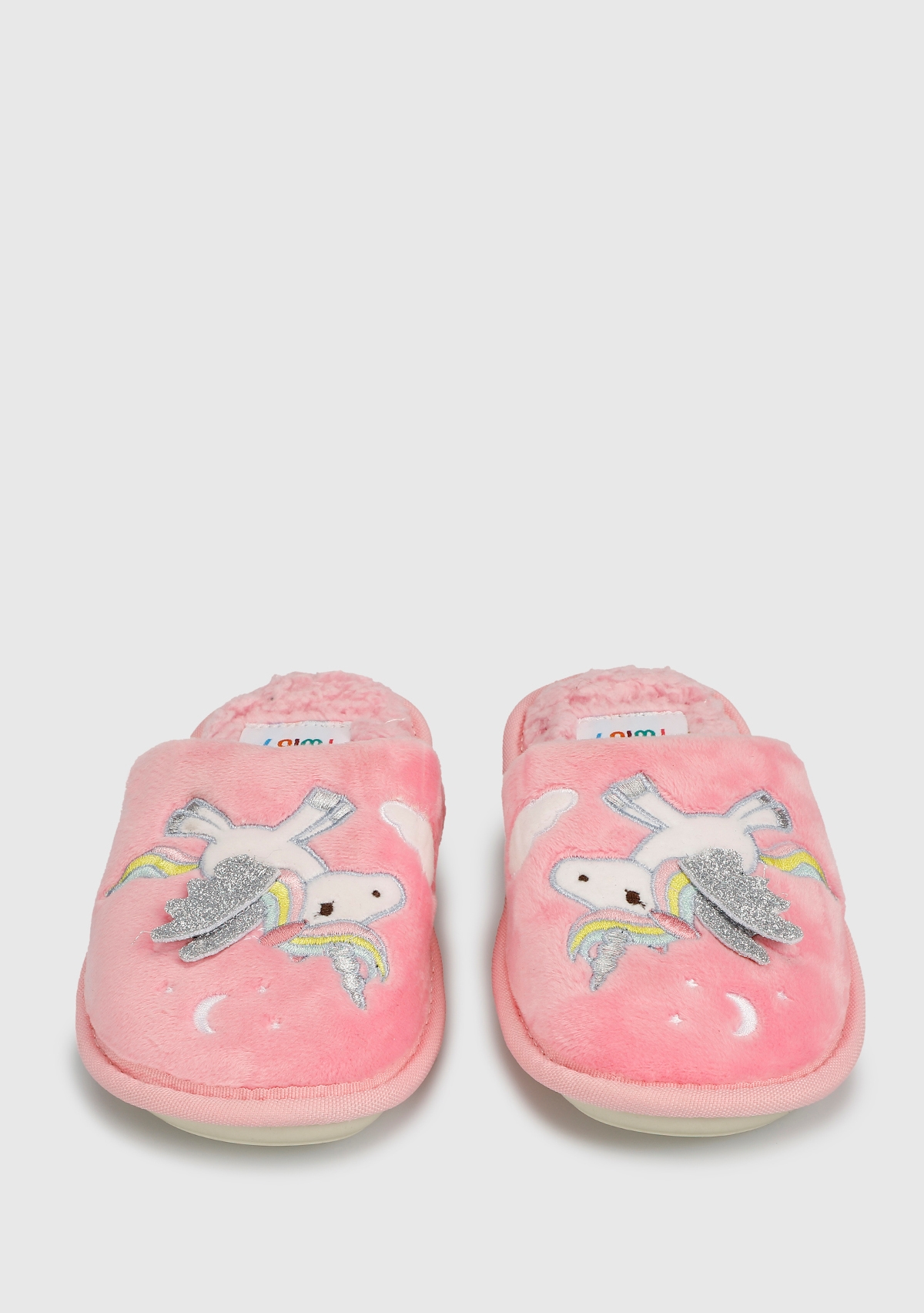 Pembe Kız Çocuk Ev Terliği