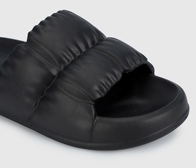 Siyah Kadın Plaj Terliği