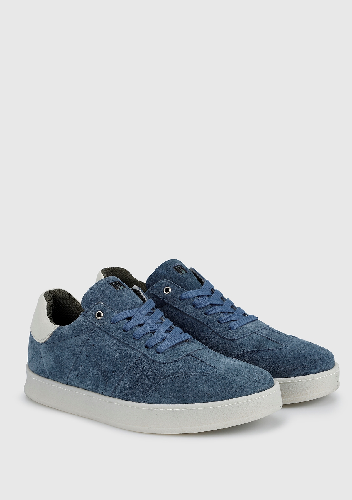 Mavi Deri Erkek Sneaker