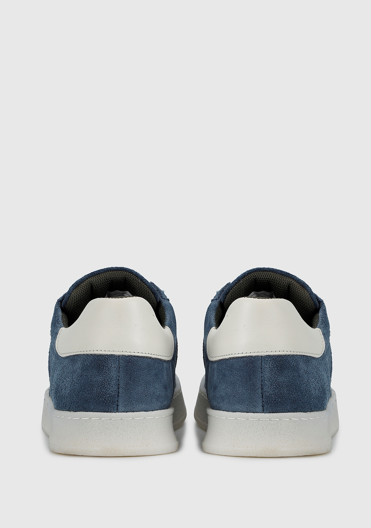 Mavi Deri Erkek Sneaker
