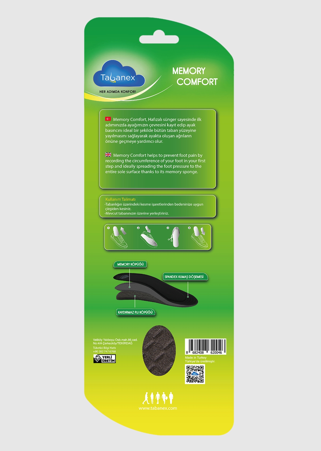   Tabanex MEMORY COMFORT (For Women)