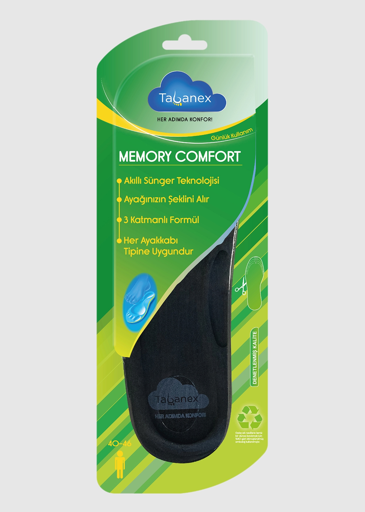   Tabanex MEMORY COMFORT (For Men)
