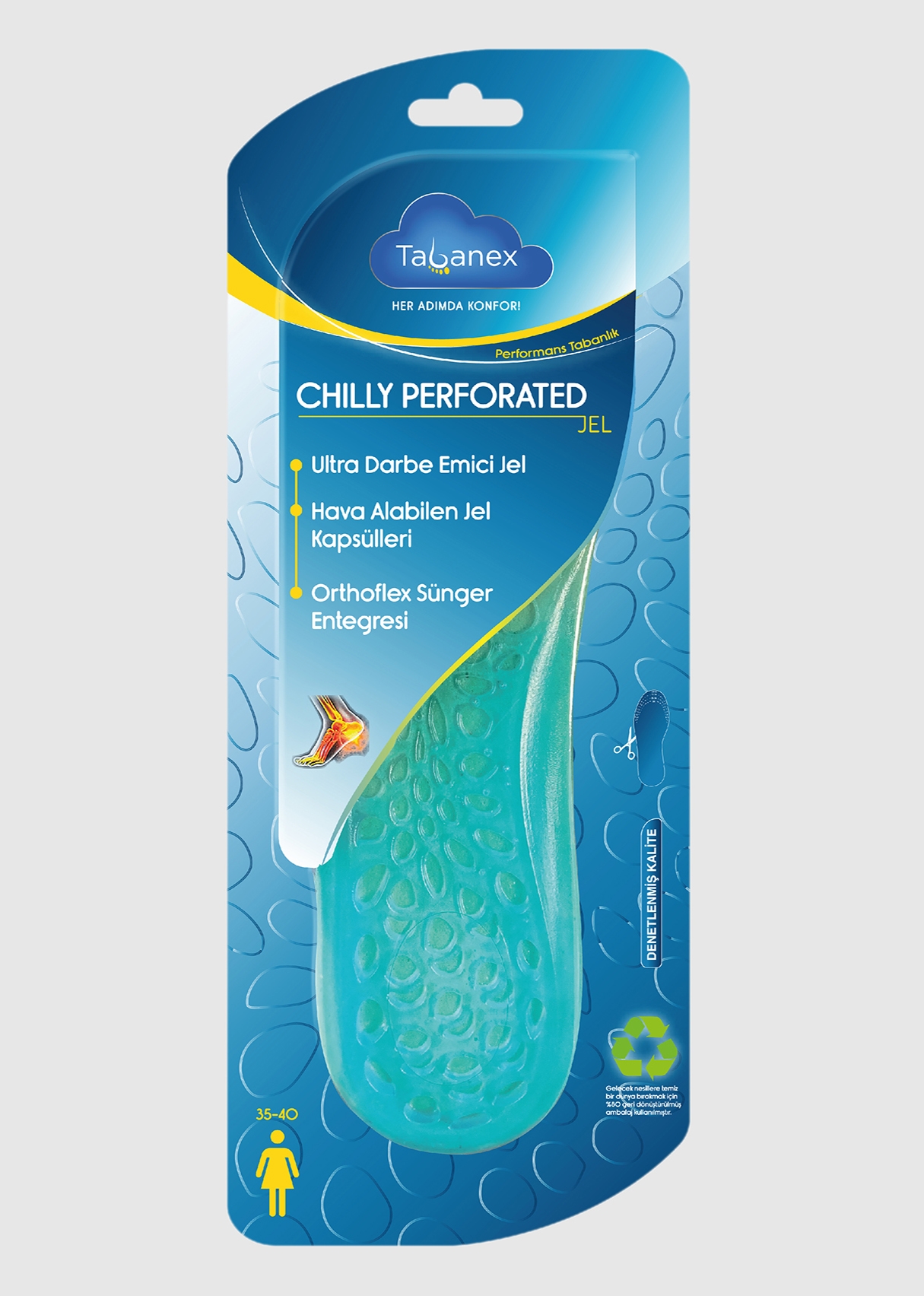   Tabanex CHILLY PERFORATED (For Women)