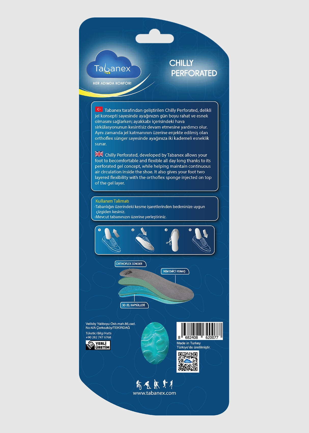   Tabanex CHILLY PERFORATED (For Women)