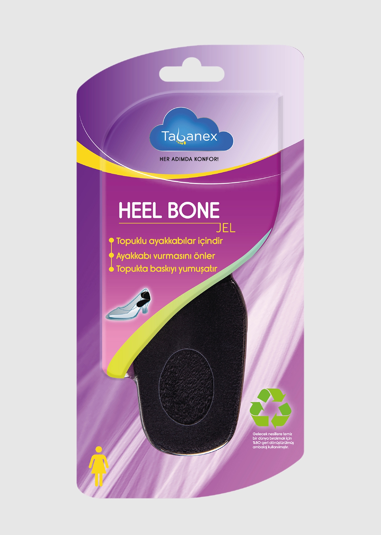   Tabanex HEEL BONE BLACK 