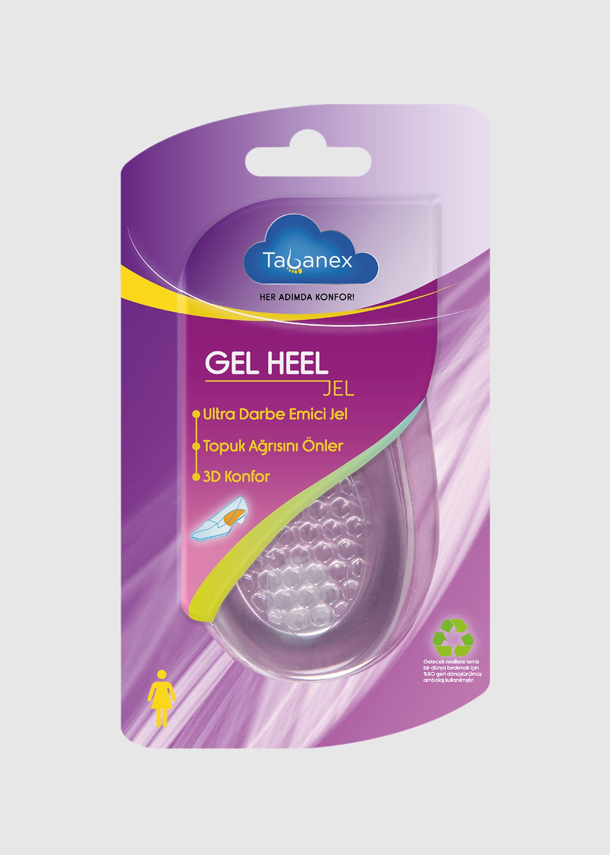   Tabanex GEL HEEL (For Women)