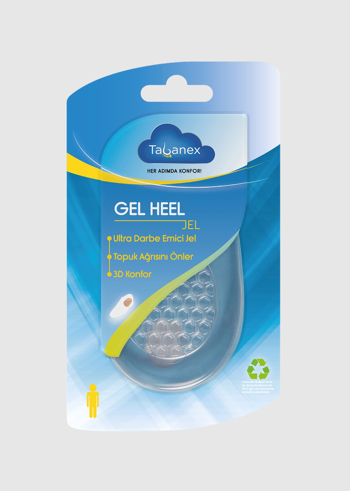   Tabanex GEL HEEL (For Men)