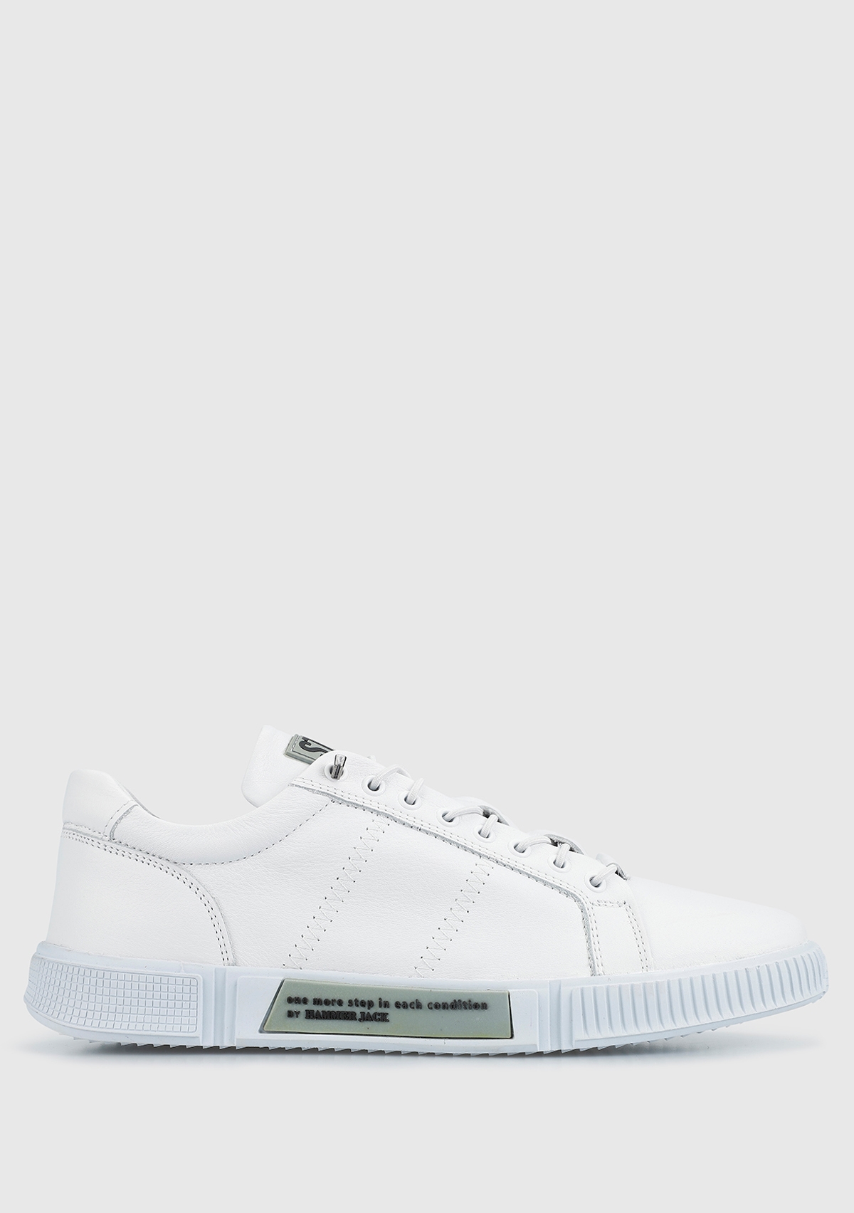 Basel Beyaz Deri Erkek Sneaker