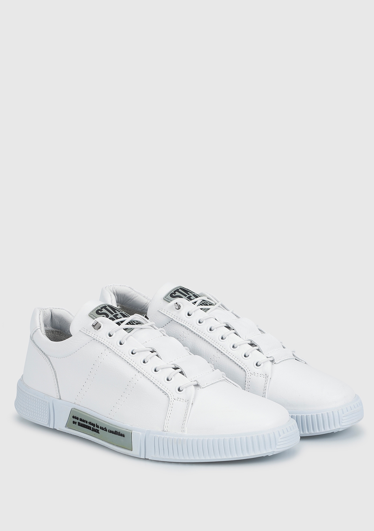 Basel Beyaz Deri Erkek Sneaker