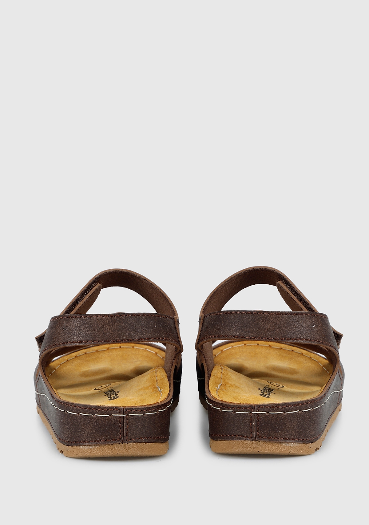 Kahve Kadın Düz Sandalet