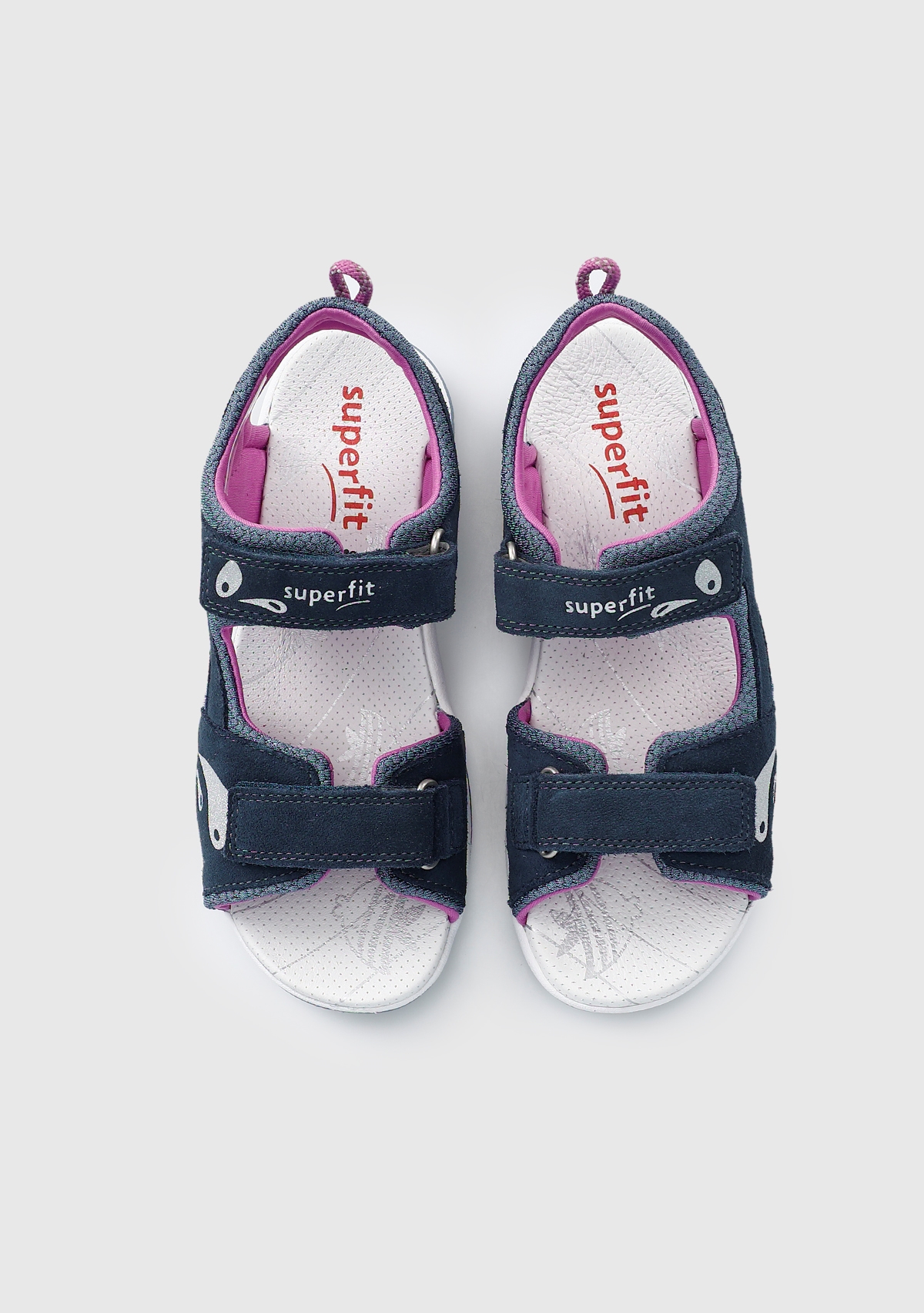 Mavi Erkek Çocuk Düz Sandalet