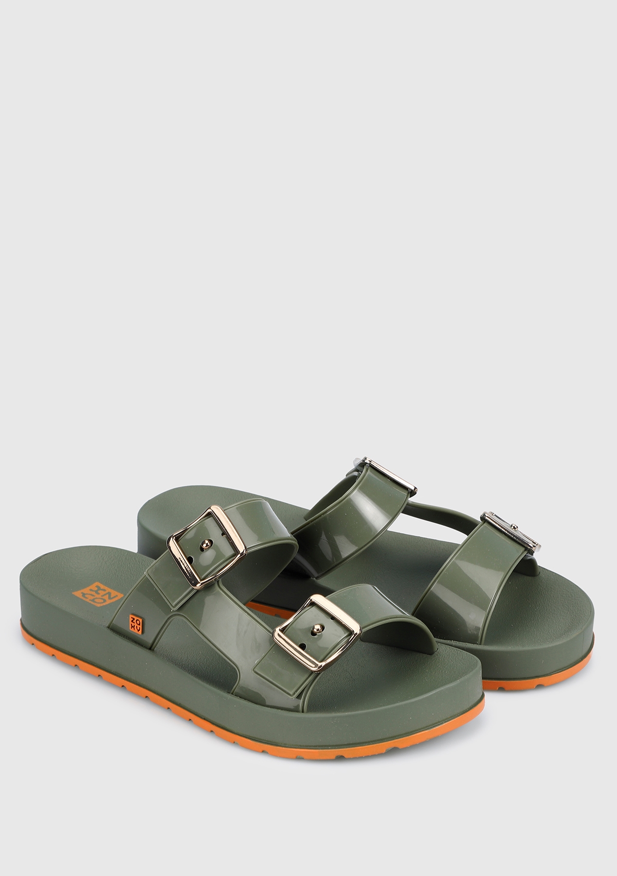 Yeşil Kadın Plaj Terliği