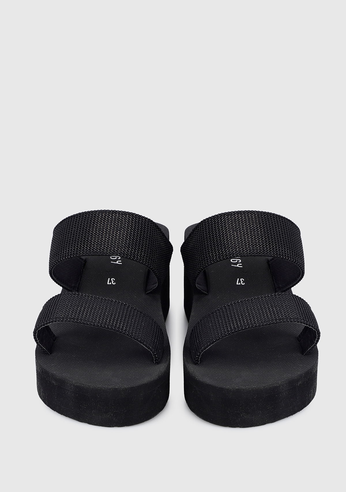 Siyah Kadın Plaj Terliği