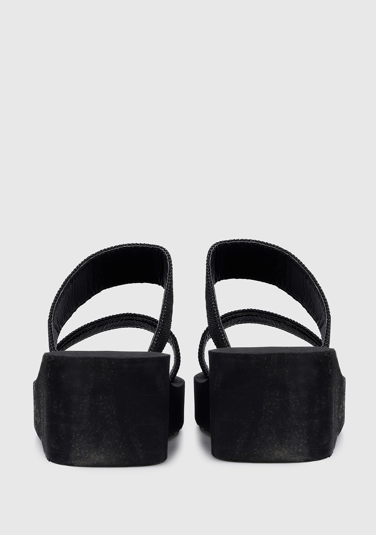 Siyah Kadın Plaj Terliği