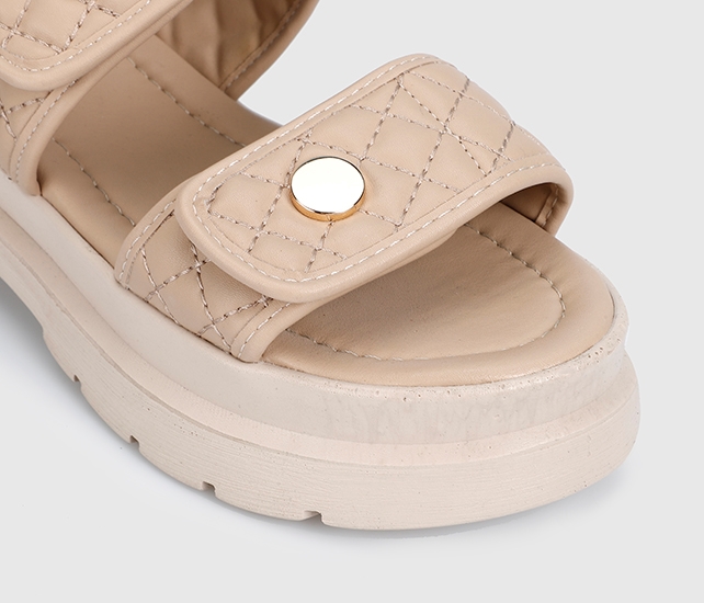 Nude Kadın Düz Sandalet