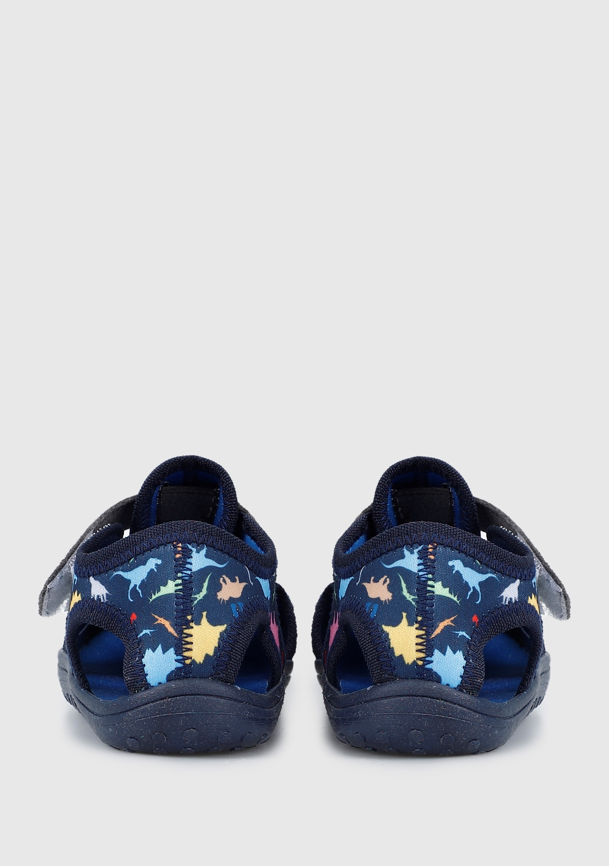 Lacivert Erkek Çocuk Düz Sandalet