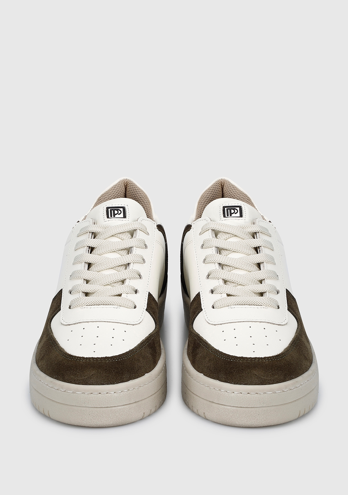 Yeşil Deri Kadın Sneaker