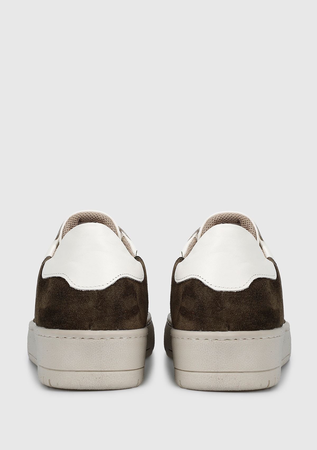 Yeşil Deri Kadın Sneaker