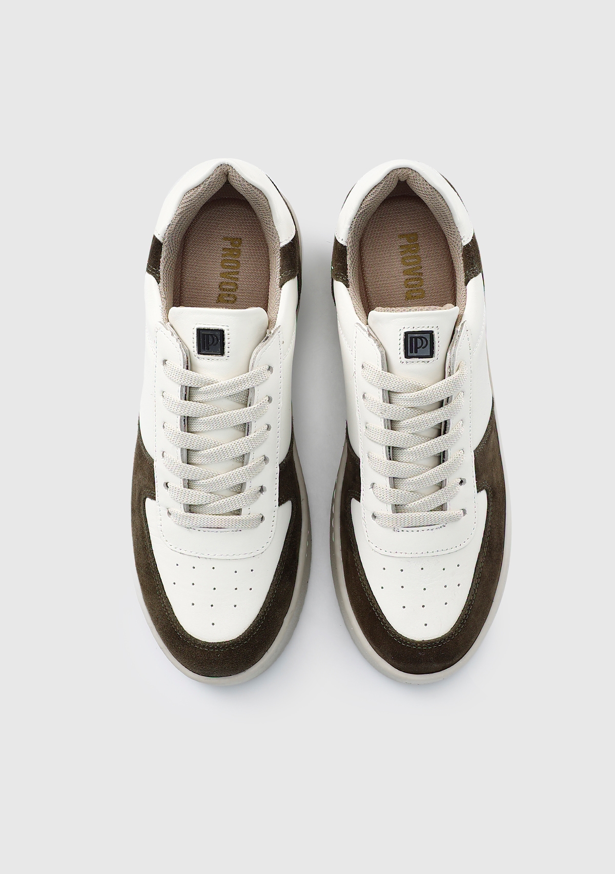 Yeşil Deri Kadın Sneaker