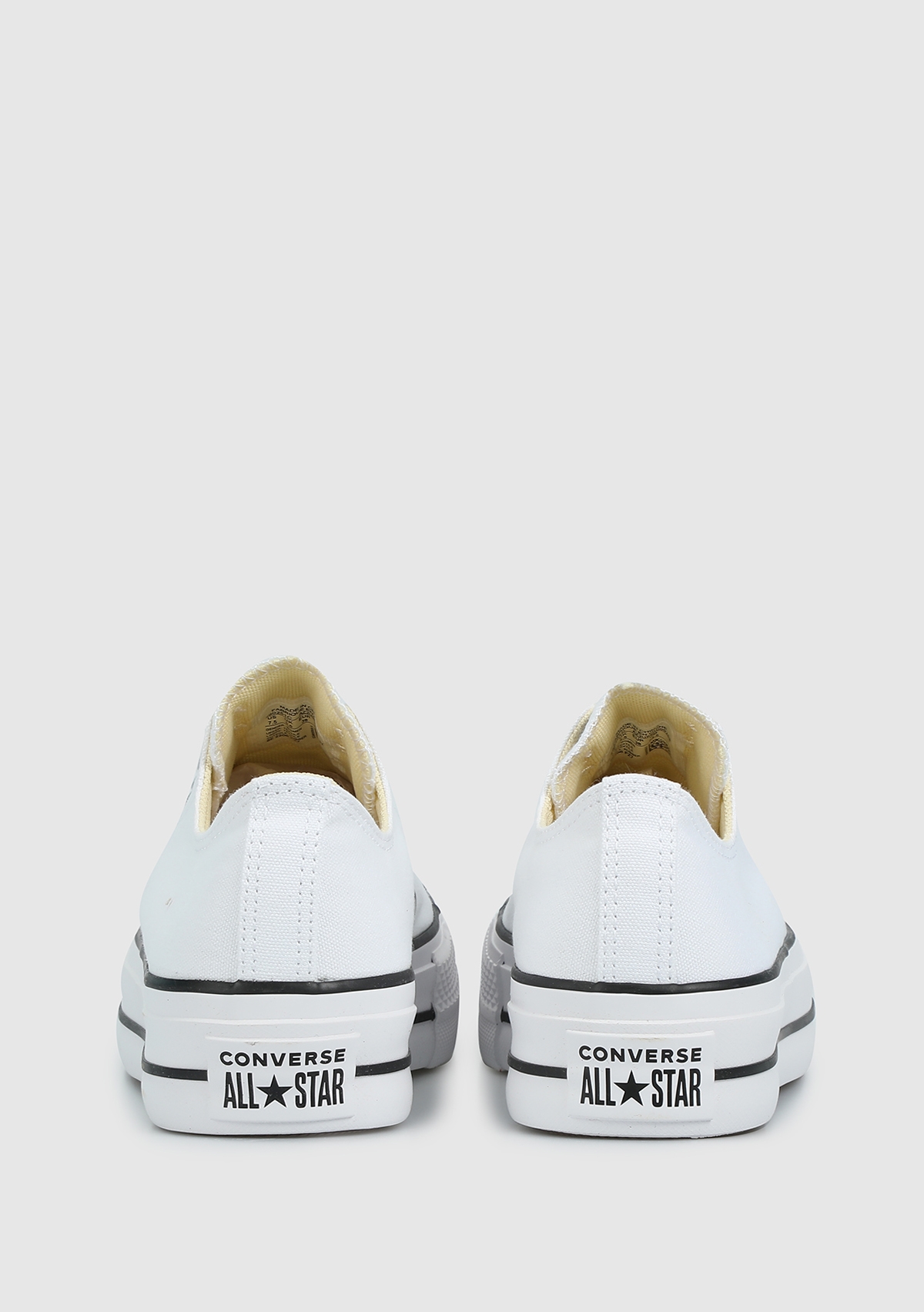 Chuck Taylor All Star Canvas Platform Beyaz Kadın Sneaker 560251C 