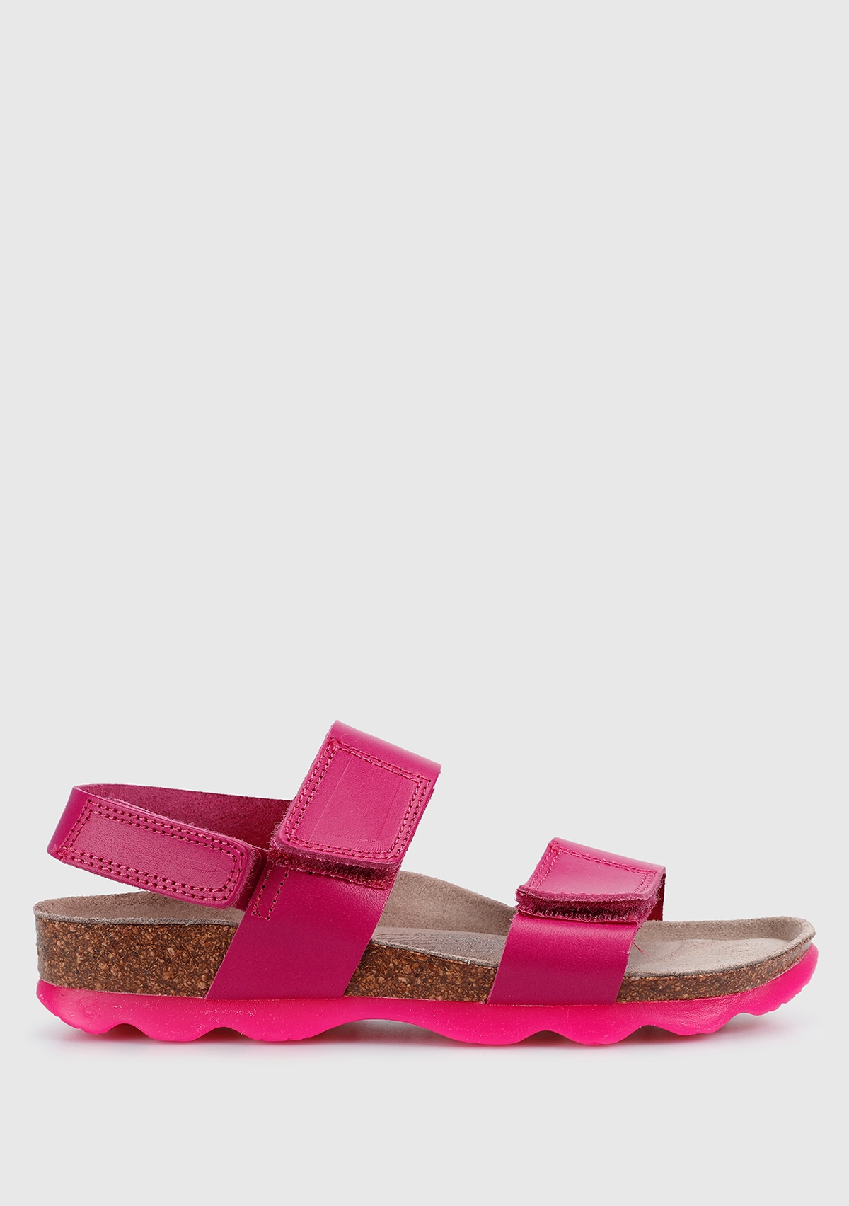 Pembe Kız Çocuk Düz Sandalet