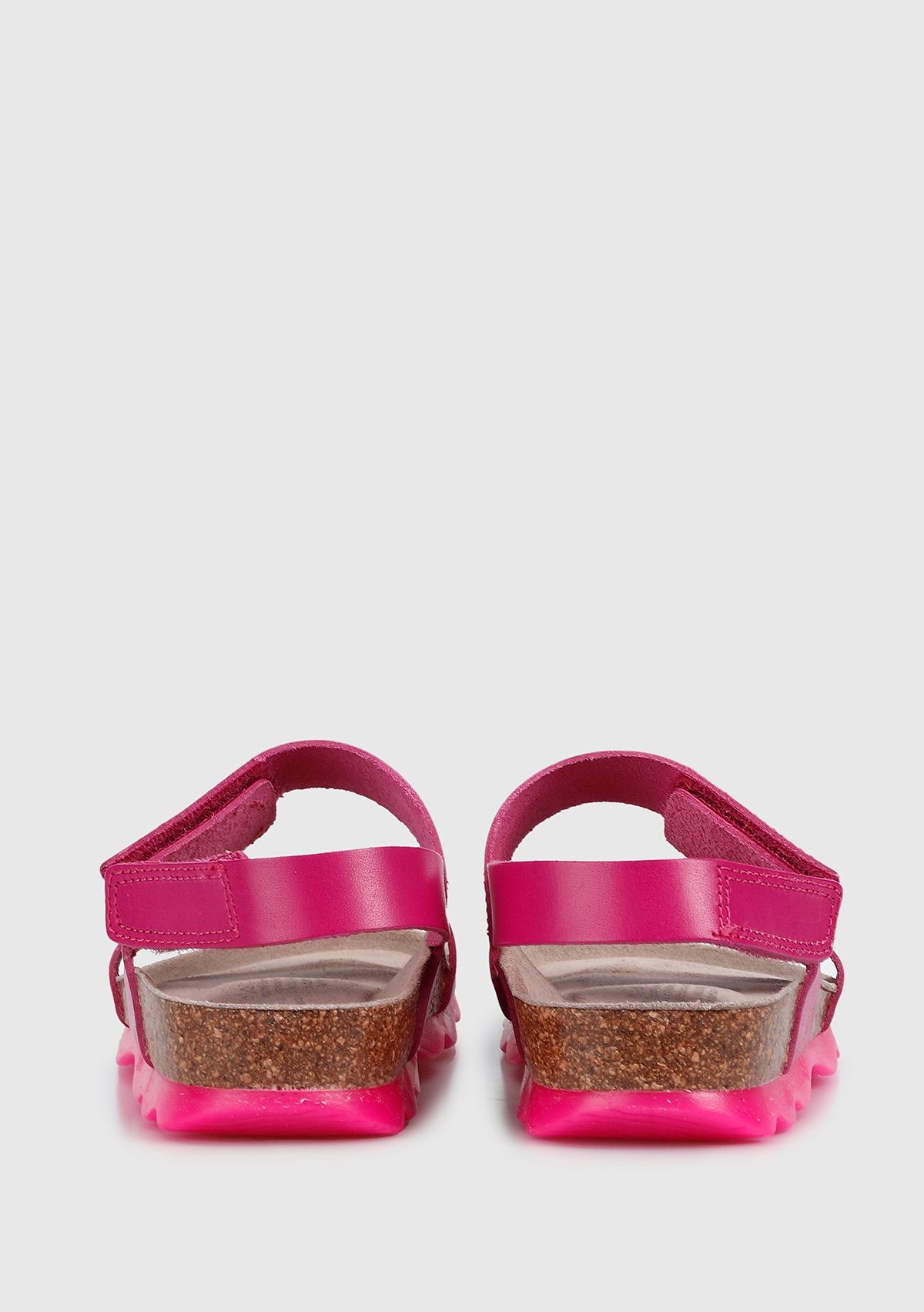 Pembe Kız Çocuk Düz Sandalet