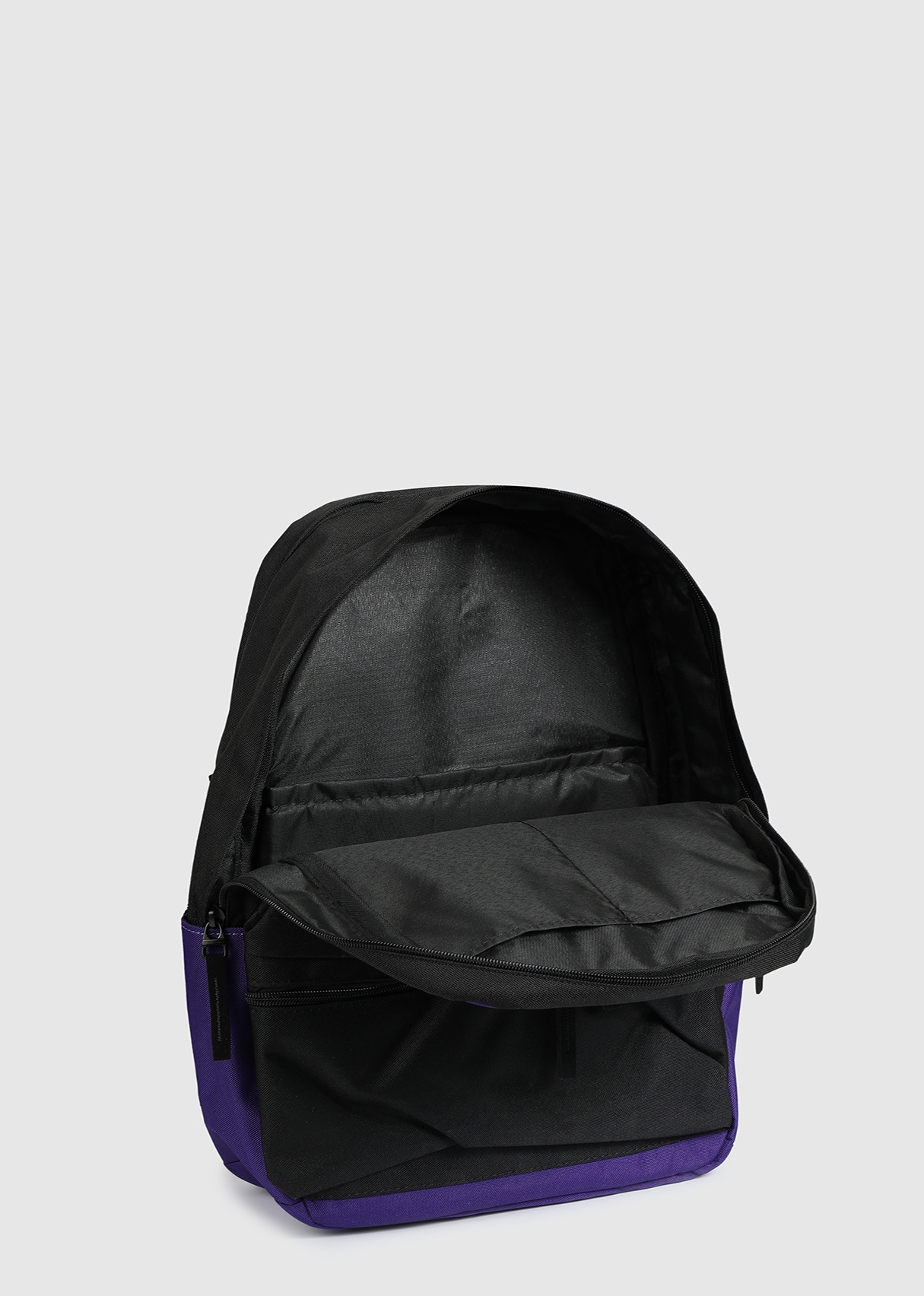 Mor  KAUKKO BASIC DUBLE COLORS SIRT ÇANTASI MOR SİYAH