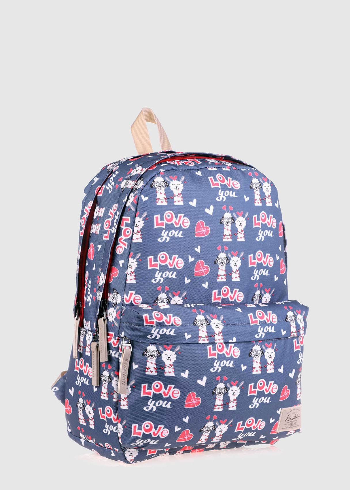 Lila  Kaukko K1472 Nature Lila Sırt Çantası