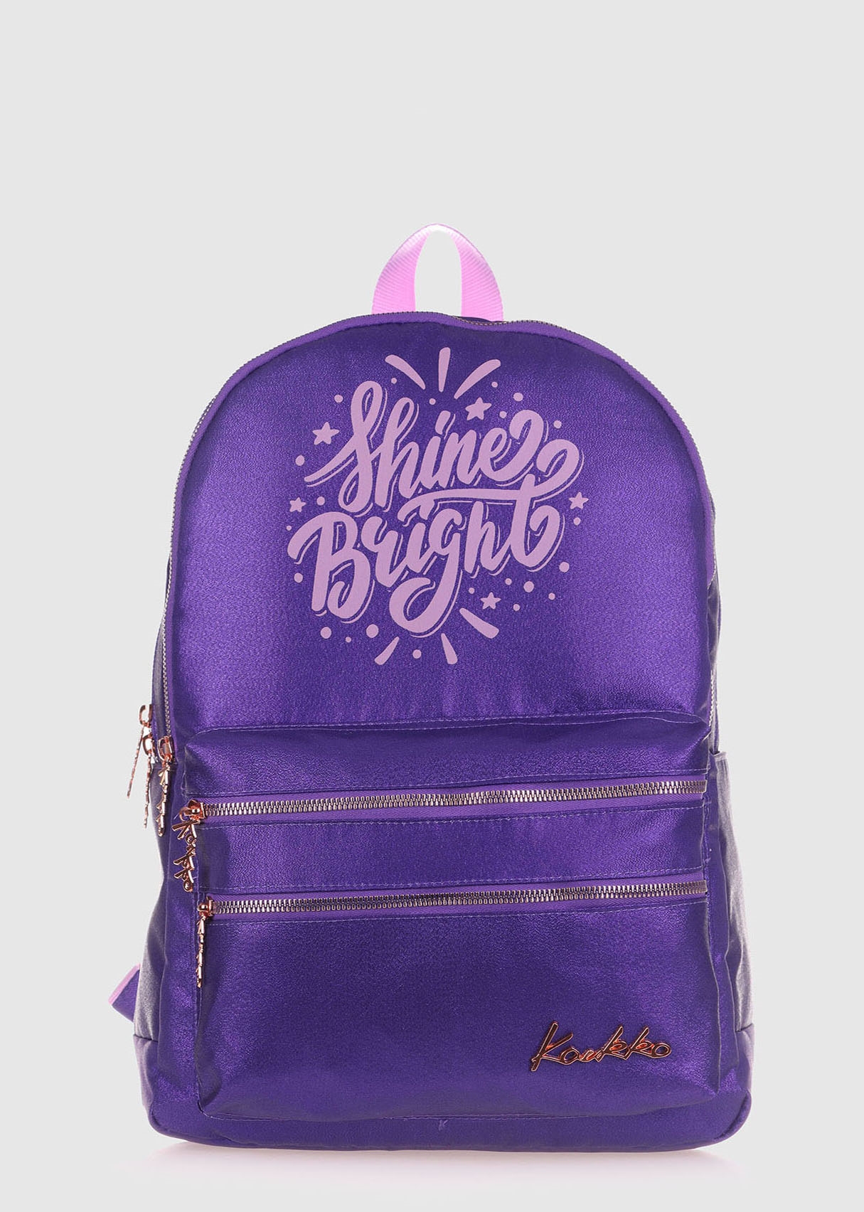 Mor  Kaukko K1563 Sparkle Mor Sırt Çantası