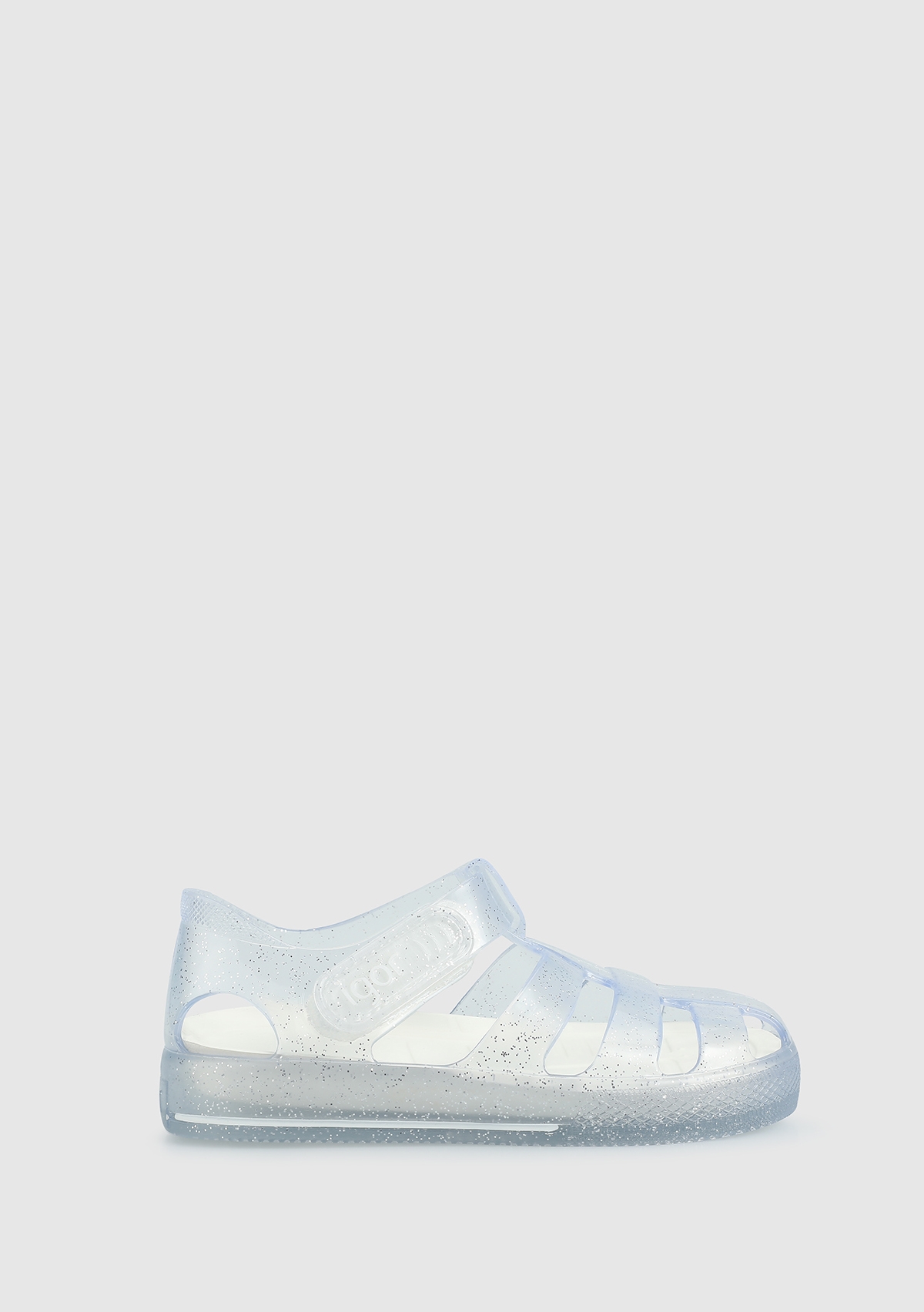 Beyaz Kız Çocuk Düz Sandalet