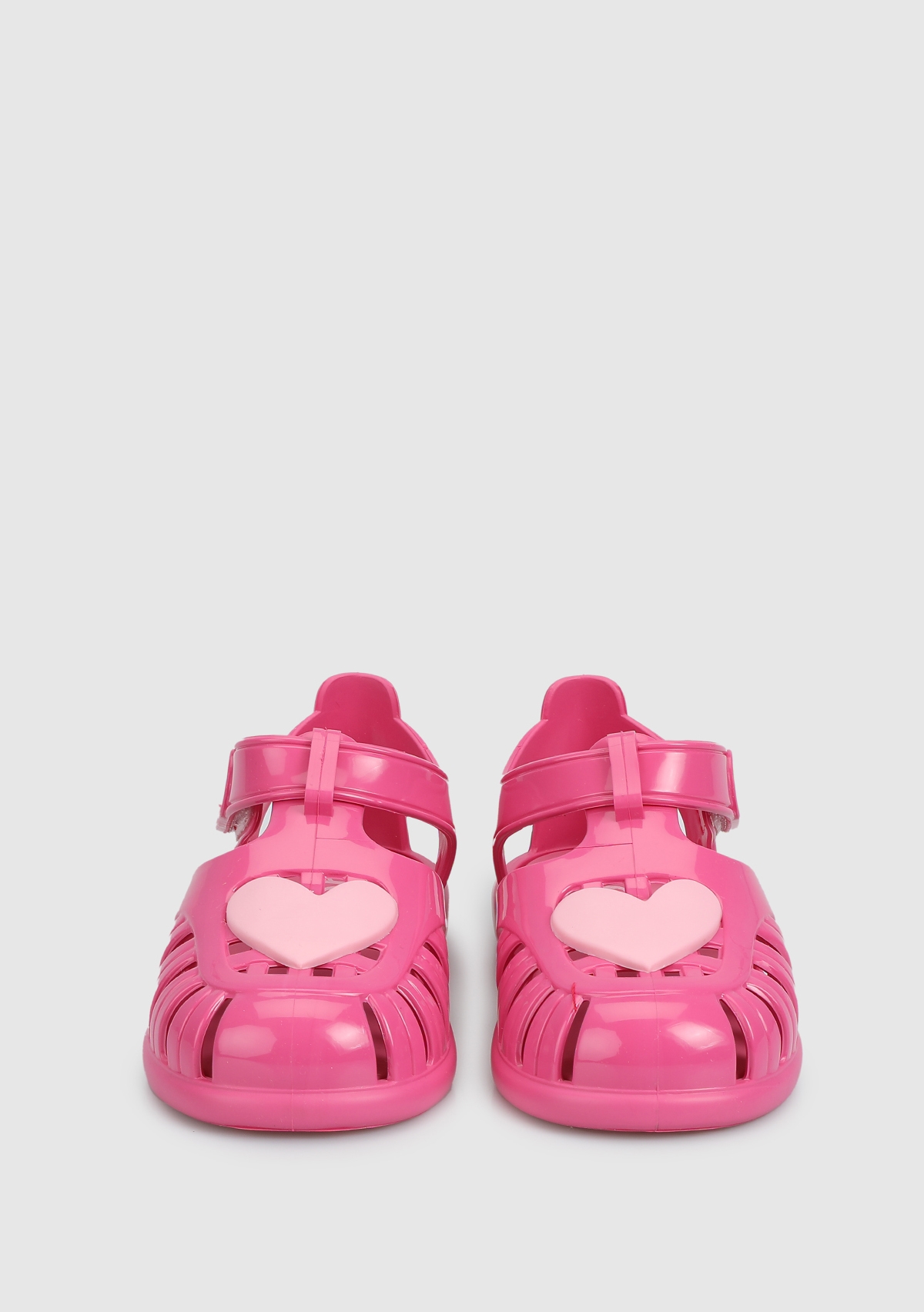 Fuşya Kız Çocuk Düz Sandalet