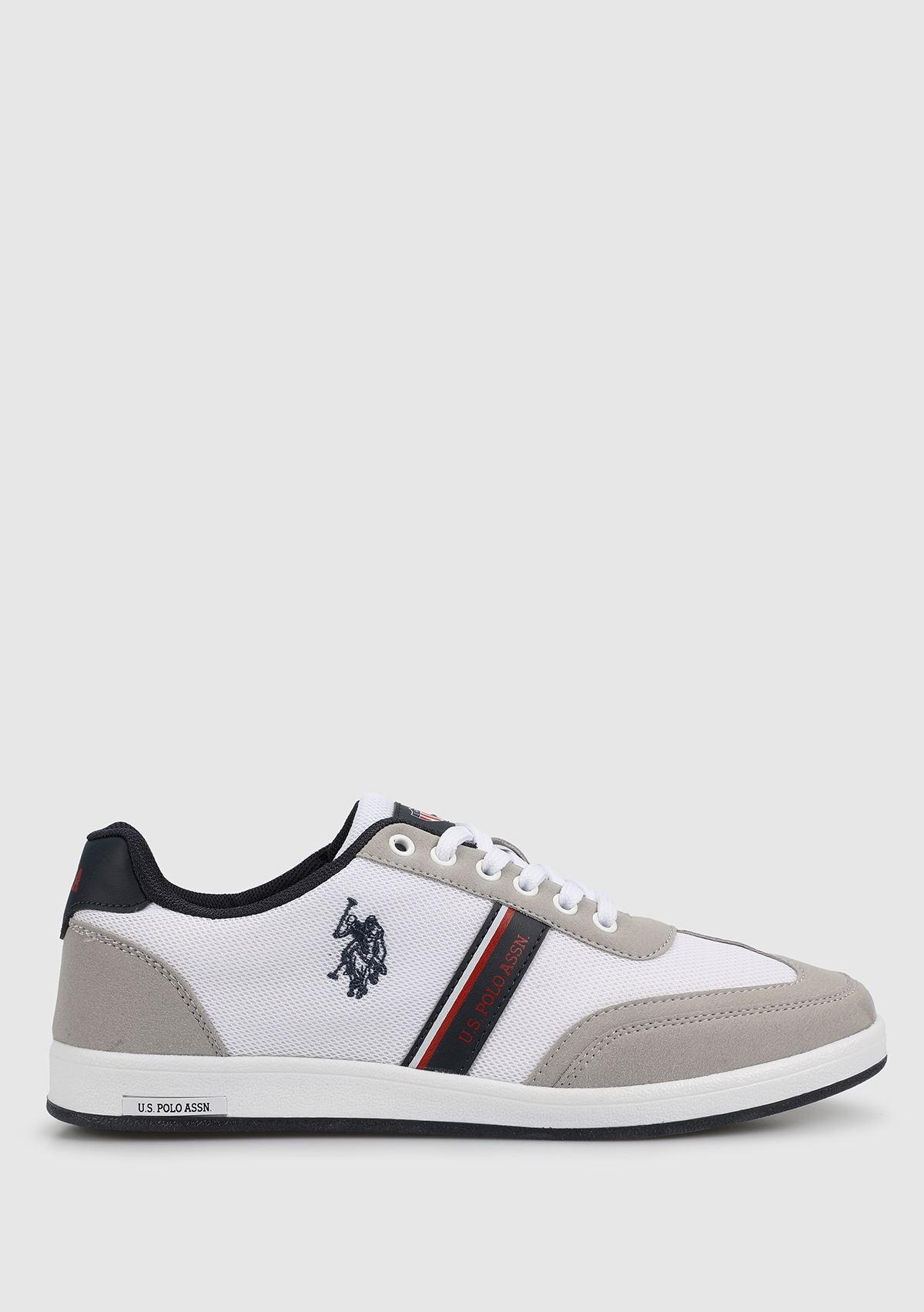 Kares Beyaz Erkek Sneaker