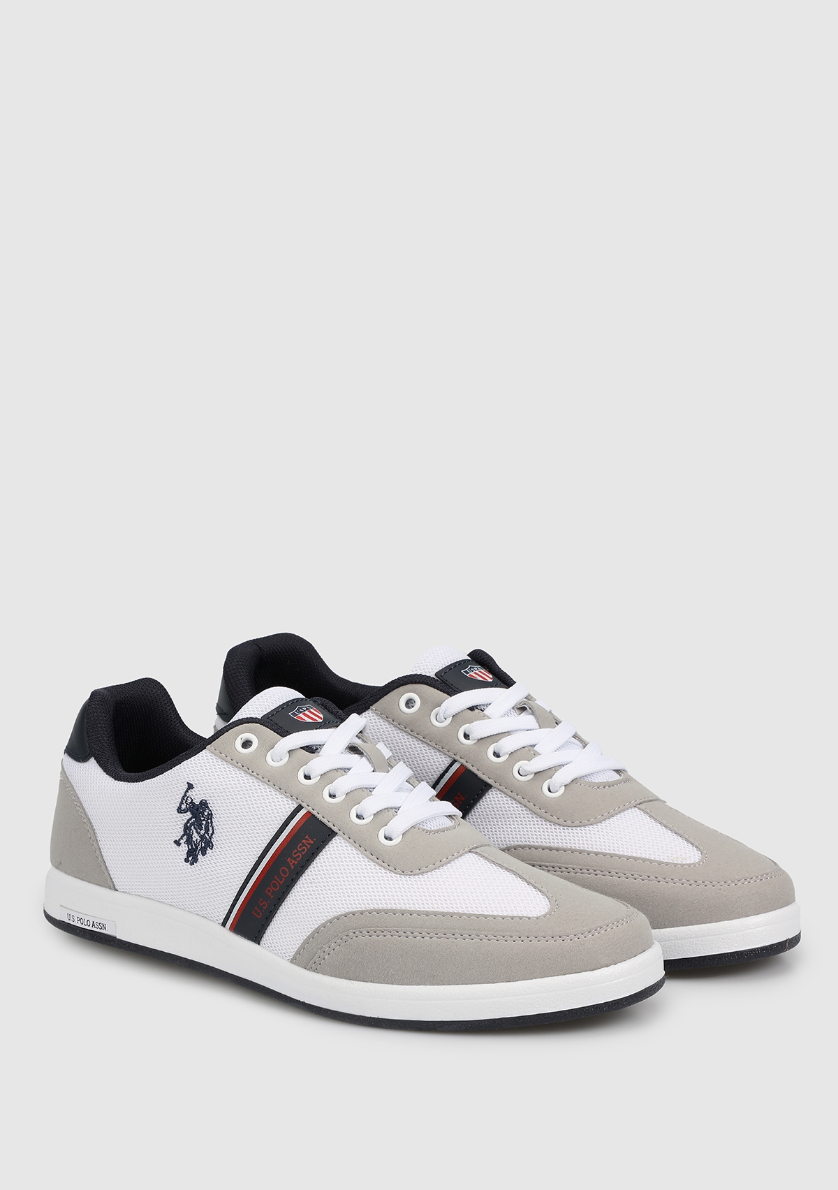Kares Beyaz Erkek Sneaker